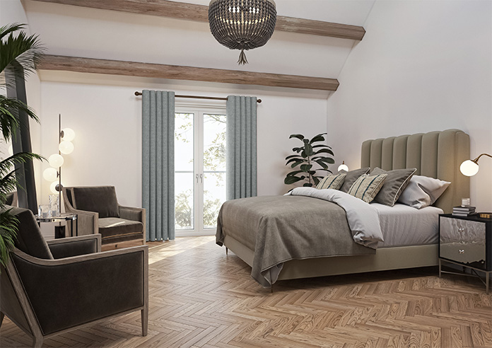 Atina (Blackout), Mottled Black - Made to Measure Curtains - Image 8